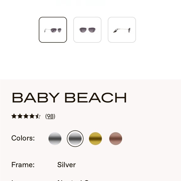 maui jim baby beach women's sunglasses - Picture 7 of 9